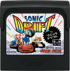 Sonic Drift - Cart - Front Image