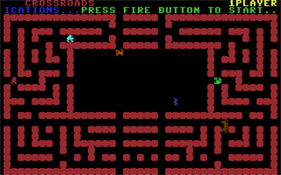 Crossroads (COMPUTE! Plublications) - Screenshot - Game Title Image