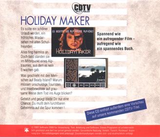 Holiday Maker - Box - Back Image