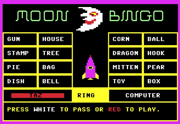 Moon Bingo