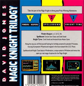 Magic Knight Trilogy - Box - Back Image