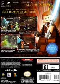 LEGO Star Wars: The Video Game - Box - Back Image