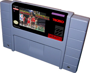 Tecmo Super NBA Basketball - Cart - 3D Image