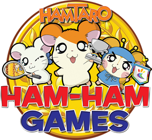 Hamtaro: Ham-Ham Games - Clear Logo Image