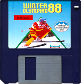 Winter Olympiad 88 - Fanart - Disc Image