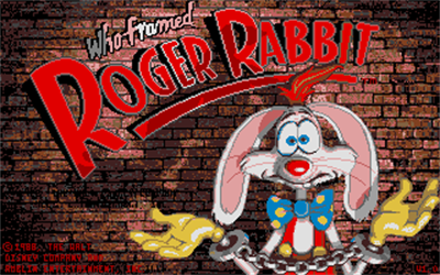 Who Framed Roger Rabbit - Screenshot - Game Title Image