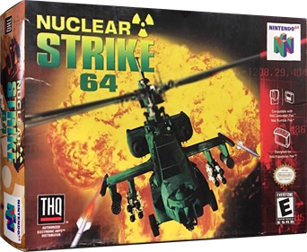 Nuclear Strike 64 - Box - 3D Image