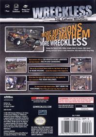 Wreckless: The Yakuza Missions - Box - Back Image