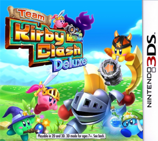 Team Kirby Clash Deluxe - Fanart - Box - Front Image