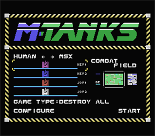 M-Tanks - Screenshot - Game Title Image