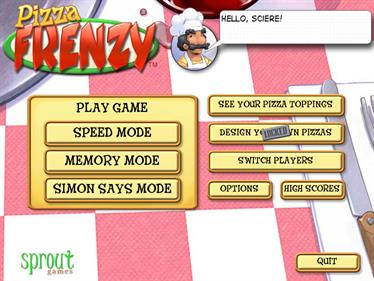 Pizza Frenzy - Screenshot - Game Select Image