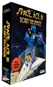 Space Ace II: Borf's Revenge - Box - 3D Image