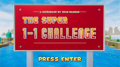 The Super 1-1 Challenge - Screenshot - Game Title Image