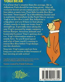 Yogi Bear  - Box - Back Image