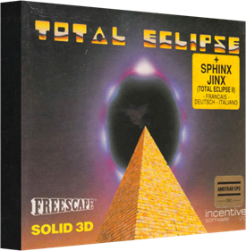 Total Eclipse II: The Sphinx Jinx - Box - 3D Image