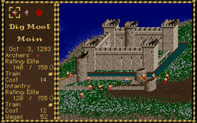 Castles: The Northern Campaign: Castles Campaign Disk No. 1 - Screenshot - Gameplay Image