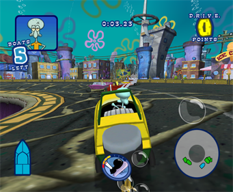 SpongeBob's Boating Bash - Screenshot - Gameplay Image