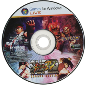 Super Street Fighter IV: Arcade Edition - Disc Image