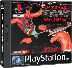 ECW Hardcore Revolution - Box - 3D Image