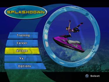 Splashdown - Screenshot - Game Select