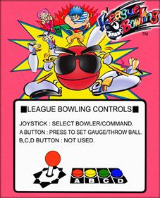 League Bowling - Arcade - Controls Information Image