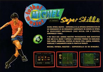 Michel Futbol Master: Super Skills - Box - Back Image