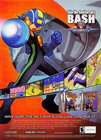 Mega Man Battle Network 3: Blue Version - Advertisement Flyer - Front Image