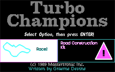 Turbo Champions - Screenshot - Game Title Image