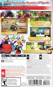 Hyrule Warriors: Definitive Edition - Box - Back Image