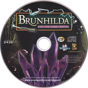 Brunhilda and the Dark Crystal - Disc Image