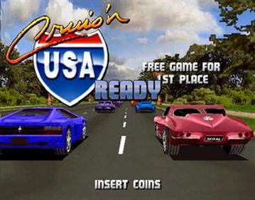 Cruis'n USA - Screenshot - Game Title Image