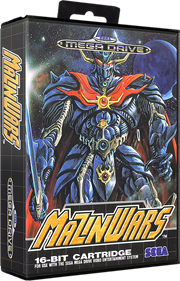 Mazin Saga: Mutant Fighter - Box - 3D Image