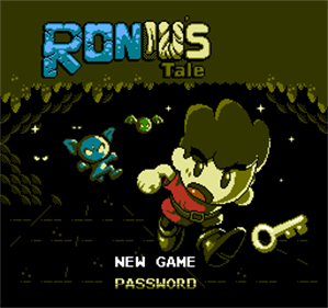 Roniu's Tale - Screenshot - Game Title Image