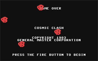 Cosmic Clash - Screenshot - Game Title Image