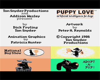 Puppy Love - Screenshot - Game Title Image