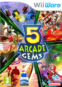 5 Arcade Gems - Box - Front Image