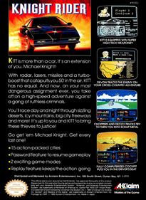 Knight Rider - Box - Back Image