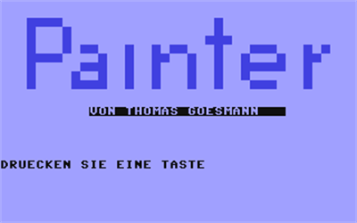 Painter - Screenshot - Game Title Image