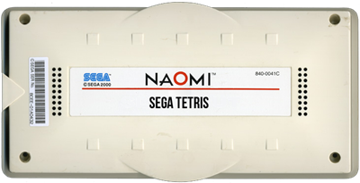 Sega Tetris - Cart - 3D Image