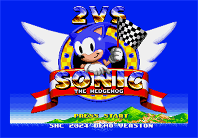 Sonic The Hedgehog 2 VS - Screenshot - Game Title Image