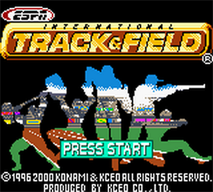 ESPN International Track & Field - Screenshot - Game Title Image