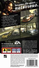 Need for Speed: Most Wanted 5-1-0 - Box - Back Image