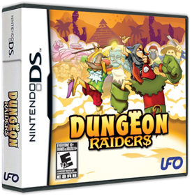 Dungeon Raiders - Box - 3D Image