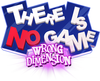 There Is No Game: Wrong Dimension - Clear Logo Image