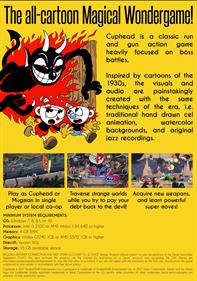 Cuphead: 'Don't Deal with the Devil' - Box - Back Image