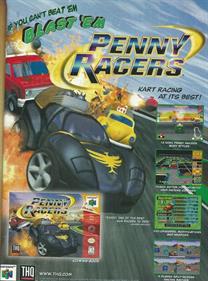 Penny Racers - Advertisement Flyer - Front Image