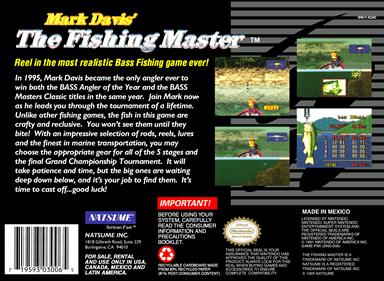 Mark Davis' The Fishing Master - Box - Back Image