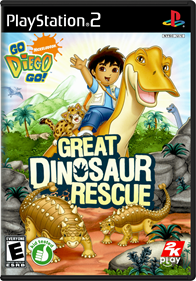 Go, Diego, Go! Great Dinosaur Rescue - Box - Front - Reconstructed Image