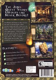 Jewel Quest Mysteries: Curse of the Emerald Tear - Box - Back Image