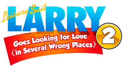 Leisure Suit Larry 2: Looking For Love (In Several Wrong Places) - Clear Logo Image